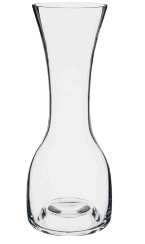 DARTINGTON CRYSTAL STEM FLASKS TALL FLASK